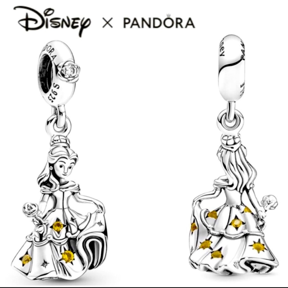 Nwot Pandora X Disney Beauty And The Beast Dancin… - image 1